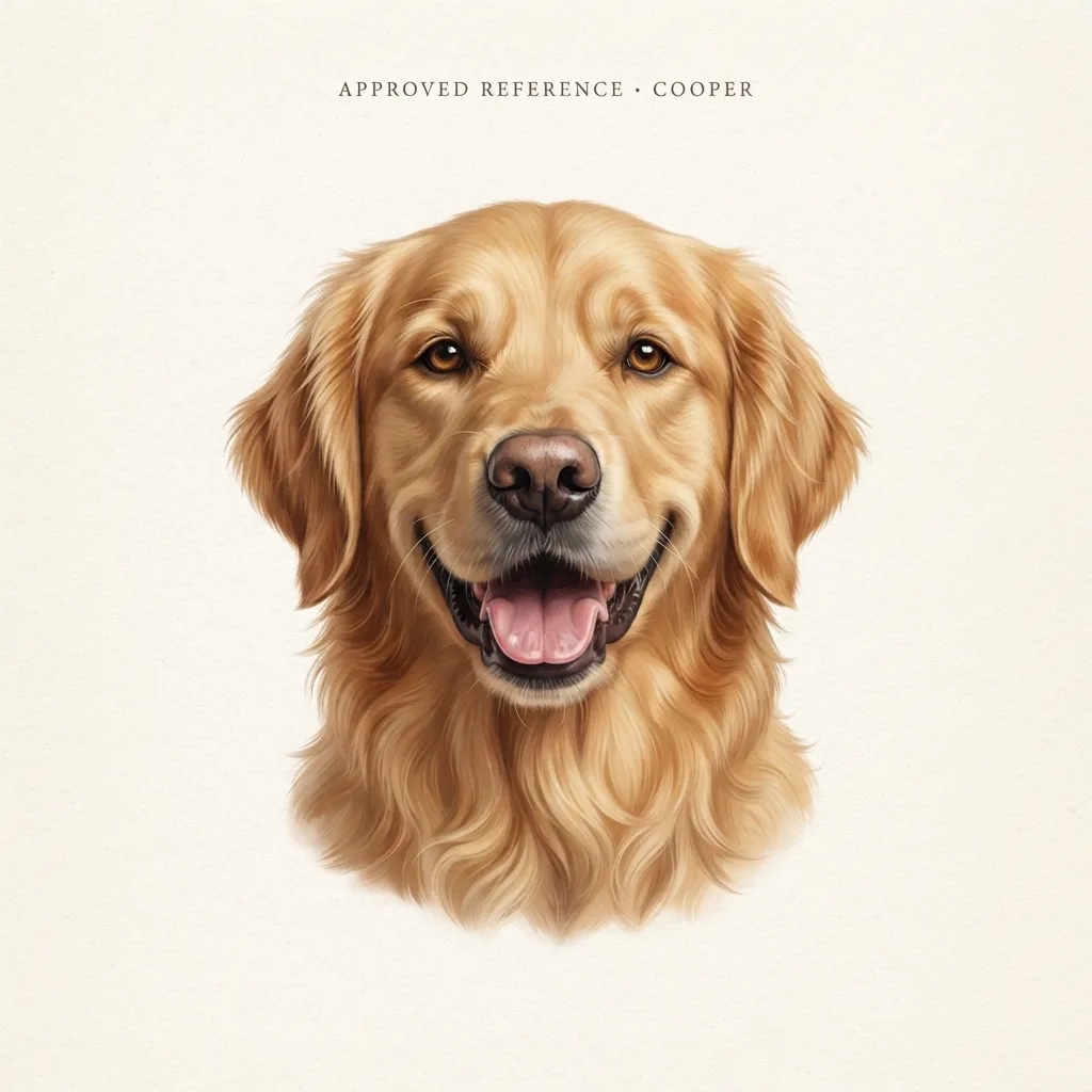 Cooper approved 2D design proof reference